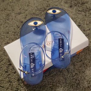 NIB- Katy Perry Evil Eye Jelly Sandals- Dead Stock